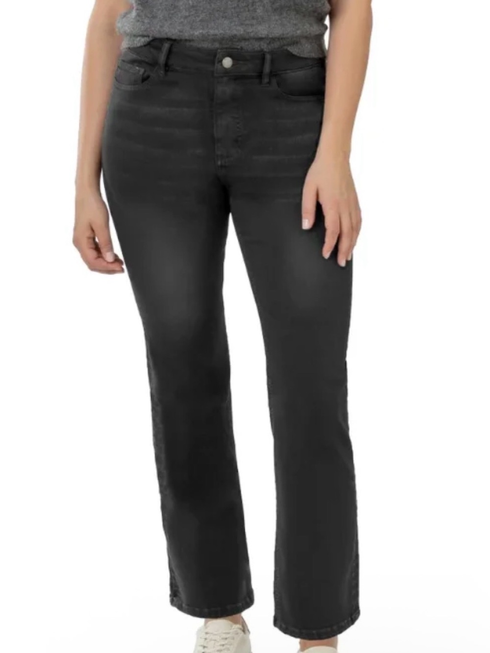 Well Worn Straight Leg High-Rise Jeans